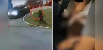 Joven se salva de morir tras feroz ataque armado de sicarios en puerta de edificio en Trujillo Joven se salva de morir tras feroz ataque armado de sicarios en puerta de edificio en Trujillo