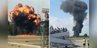 Avioneta se estrella tras despegar en Inglaterra y provoca una enorme bola de fuego: autoridades cancelaron vuelos del día