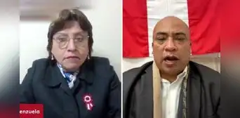 Henry Shimabukuro desafía a Delia Espinoza por "no capturar" a Vladimir Cerrón y ella le responde: “Esa tarea es de la PNP”