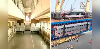 Así lucen por dentro los trenes Caltrain de López Aliaga: solo serán exhibidos sin marcha blanca tras llegar de EE. UU. Así lucen por dentro los trenes Caltrain de López Aliaga: solo serán exhibidos sin marcha blanca tras llegar de EE. UU.