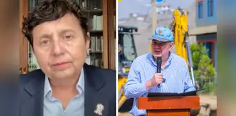 Susel Paredes increpa en vivo a López Aliaga por llegada de trenes a Lima: "Tenemos un alcalde enloquecido" Susel Paredes increpa en vivo a López Aliaga por llegada de trenes a Lima: "Tenemos un alcalde enloquecido"