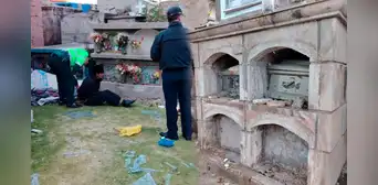 Cusco: delincuentes reducen a cuidador para robar más de 20 lápidas del cementerio de Urubamba