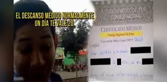 Venden certificados médicos falsos con firma legal a S/20 en SJL: dan descuento y diagnostican enfermedades inexistentes Venden certificados médicos falsos con firma legal a S/20 en SJL: dan descuento y diagnostican enfermedades inexistentes