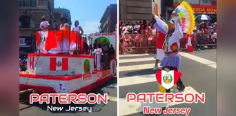 Peruanos sorprenden al festejar a lo grande las Fiestas Patrias con disfraces en Paterson, Nueva Jersey, EE.UU.: "Arriba Perú" Peruanos sorprenden al festejar a lo grande las Fiestas Patrias con disfraces en Paterson, Nueva Jersey, EE.UU.: "Arriba Perú"