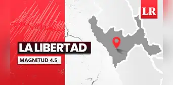 Temblor de magnitud 4,5 se sintió en La Libertad hoy, según IGP Temblor de magnitud 4,5 se sintió en La Libertad hoy, según IGP
