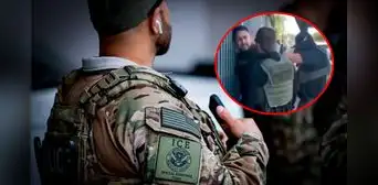 ICE casi arresta a ciudadano americano en su taller mecánico tras ser confundido como inmigrante 'por su color de piel' en California ICE casi arresta a ciudadano americano en su taller mecánico tras ser confundido como inmigrante 'por su color de piel' en California