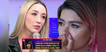 Romina Gachoy expone audio de Angie Jibaja dirigido a su hijo mayor y preocupa sobre su salud