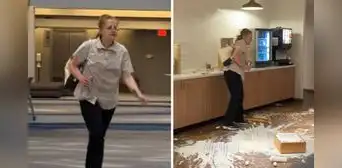Hotel la dejó trabajar toda la noche y la despidió al terminar el turno: ella lo rompió todo Hotel la dejó trabajar toda la noche y la despidió al terminar el turno: ella lo rompió todo