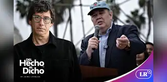 Jaime Chincha sobre Rafael López Aliaga por descarrilamiento de trenes: "Encima quiere ser presidente" Jaime Chincha sobre Rafael López Aliaga por descarrilamiento de trenes: "Encima quiere ser presidente"