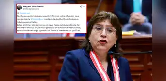 Relatora de la ONU sobre denuncia del Congreso contra Delia Espinoza: "En riesgo la independencia del Ministerio Público" Relatora de la ONU sobre denuncia del Congreso contra Delia Espinoza: "En riesgo la independencia del Ministerio Público"