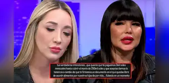 Romina Gachoy señala que Angie Jibaja exigió S/250.000 a cambio de ceder la tenencia de sus hijos a Jean Paul Santa María Romina Gachoy señala que Angie Jibaja exigió S/250.000 a cambio de ceder la tenencia de sus hijos a Jean Paul Santa María