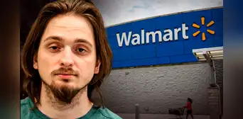 Caos en Walmart: arrestan a hombre por destruir mercancía valorizada en hasta US$20.000 y tiene fianza de US$50.000 en EEUU