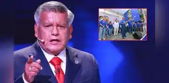 César Acuña viaja a Piura e inicia campaña presidencial pese a que todavía es gobernador regional César Acuña viaja a Piura e inicia campaña presidencial pese a que todavía es gobernador regional