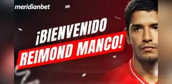 Meridianbet ficha a Reimond Manco como su nuevo embajador