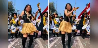 Escolares de Huaycán se roban el show bailando ‘APT’ durante desfile por aniversario en Ate: "Somos los mejores"