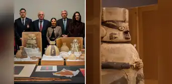 Chile retornó piezas patrimoniales a Perú que eran vendidas por redes sociales: 19 artículos eran ofrecidos por eBay e Instagram Chile retornó piezas patrimoniales a Perú que eran vendidas por redes sociales: 19 artículos eran ofrecidos por eBay e Instagram