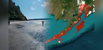 Terremoto de magnitud 7,3 sacude Alaska, EEUU, según USGS: anuncian eventual tsunami en las costas Terremoto de magnitud 7,3 sacude Alaska, EEUU, según USGS: anuncian eventual tsunami en las costas