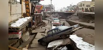 ¿Cuál fue el terremoto más fuerte que ocurrió en Alaska por 4 minutos? Hubo tsunami con olas de más de 64 metros de altura