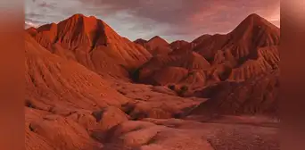 El Desierto del Diablo, el lugar en Argentina que parece el planeta Marte: "es un verdadero paisaje marciano"