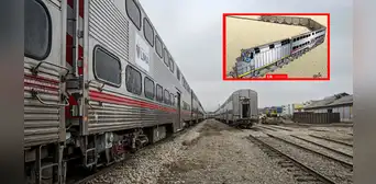 Trenes fachada: Carlincatura ironiza la presentación de vagones y locomotoras que fueron a parar al almacén Trenes fachada: Carlincatura ironiza la presentación de vagones y locomotoras que fueron a parar al almacén