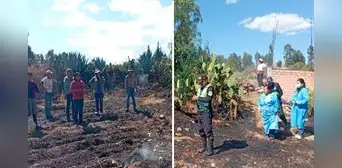 Tragedia en Ayacucho: adulto mayor de 90 años muere calcinado al intentar proteger su chacra de incendio forestal Tragedia en Ayacucho: adulto mayor de 90 años muere calcinado al intentar proteger su chacra de incendio forestal