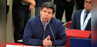 Pedro Castillo arremete contra jueces y fiscales en juicio por golpe de Estado: "Espero que la historia y la razón esté de nuestro lado" Pedro Castillo arremete contra jueces y fiscales en juicio por golpe de Estado: "Espero que la historia y la razón esté de nuestro lado"