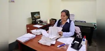 Supervisan el funcionamiento del Juzgado de Paz Letrado de Canchaque