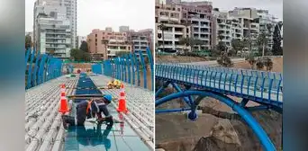 Contraloría advierte riesgo de descargas eléctricas en Corredor Turístico Miraflores-Barranco y municipalidad responde