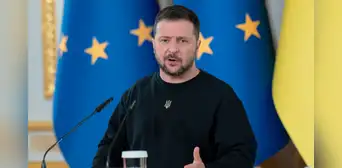 Zelenski felicita sanciones de la Unión Europea contra Rusia y afirma que “son respuesta a la brutalidad de sus ataques” Zelenski felicita sanciones de la Unión Europea contra Rusia y afirma que “son respuesta a la brutalidad de sus ataques”