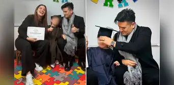 Deyvis Orosco y Cassandra Sandra Sánchez celebran importante logro junto a su pequeño: "Se me llenaran los ojos de lágrimas"