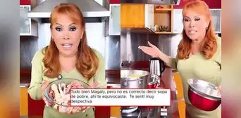 Magaly Medina responde a críticas por decir que sopa de menudencia es de su "época de pobre": “Sonó despectivo”