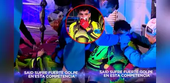 Said Palao sufre fuerte accidente en ‘EEG’ y llora en vivo al ver su nariz: fue atendido de emergencia y trasladado a una clínica Said Palao sufre fuerte accidente en ‘EEG’ y llora en vivo al ver su nariz: fue atendido de emergencia y trasladado a una clínica