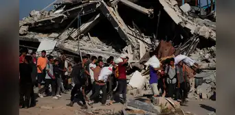 Israel vuelve a bombardear Gaza y deja 62 muertos: mayoría de víctimas se reportaron en centro de ayuda humanitaria Israel vuelve a bombardear Gaza y deja 62 muertos: mayoría de víctimas se reportaron en centro de ayuda humanitaria