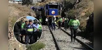 Arequipa: persona muere al ser arrollada por un tren en el distrito de Yura Arequipa: persona muere al ser arrollada por un tren en el distrito de Yura