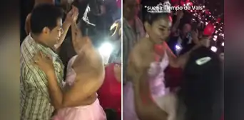 Joven se vistió de quinceañera en concierto de Chayanne para bailar 'Tiempo de vals' y se vuelve viral: "Ella sí puede decir que lo vivió" Joven se vistió de quinceañera en concierto de Chayanne para bailar 'Tiempo de vals' y se vuelve viral: "Ella sí puede decir que lo vivió"