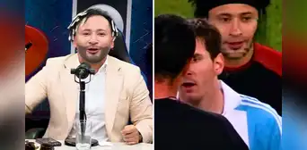 Zumba revela la verdad detrás de la foto con Lionel Messi en el Estadio Nacional: "Si no lo entrevistaba, me botaban del programa" Zumba revela la verdad detrás de la foto con Lionel Messi en el Estadio Nacional: "Si no lo entrevistaba, me botaban del programa"