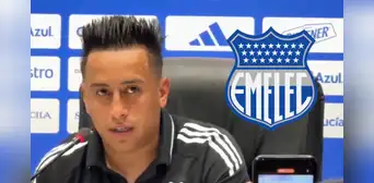 Christian Cueva feliz por salir del descenso en la liga ecuatoriana, pero advierte: "No es fácil jugar en Emelec" Christian Cueva feliz por salir del descenso en la liga ecuatoriana, pero advierte: "No es fácil jugar en Emelec"