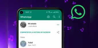 WhatsApp ya permite agregar música a las fotos en tus estados: cómo activar la función en Android