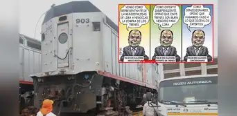 De representante a concesionario: Carlincatura de hoy expone las maniobras realizadas para la adquisición de los trenes en Lima