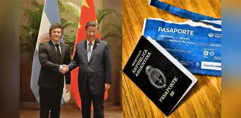 Argentina refuerza lazos con China al permitir el ingreso sin visa a ciudadanos del país asiático a su territorio Argentina refuerza lazos con China al permitir el ingreso sin visa a ciudadanos del país asiático a su territorio