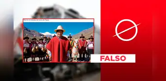 Este video no muestra a mineros artesanales pidiendo un tren a Rafael López Aliaga para Cerro de Pasco