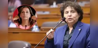 Susel Paredes señala a Dina Boluarte por directiva que le permite recibir regalos: "¿Qué se cree? ¿El papa?" Susel Paredes señala a Dina Boluarte por directiva que le permite recibir regalos: "¿Qué se cree? ¿El papa?"