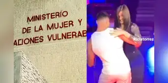 Ministerio de la Mujer se pronuncia tras tocamientos indebidos a Korina Rivadeneira en circo: "Nada justifica la violencia" Ministerio de la Mujer se pronuncia tras tocamientos indebidos a Korina Rivadeneira en circo: "Nada justifica la violencia"