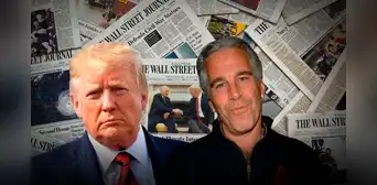 La Casa Blanca excluye al Wall Street Journal del viaje de Donald Trump a Escocia por cobertura del 'caso Epstein' La Casa Blanca excluye al Wall Street Journal del viaje de Donald Trump a Escocia por cobertura del 'caso Epstein'