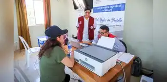 Pobladores de Yanchala pudieron presentar demandas y quejas en jornada de justicia itinerante