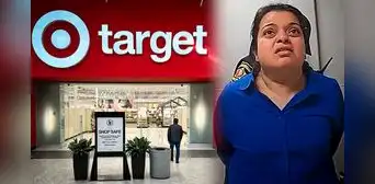 Robo en Target: mujer extranjera arrestada por intentar llevarse mercancía de más de US$1.000 durante 7 horas en EEUU