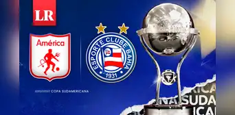 ¿A qué hora juega América de Cali vs Bahía HOY? Ver AQUÍ el partido de la Copa Sudamericana 2025 ¿A qué hora juega América de Cali vs Bahía HOY? Ver AQUÍ el partido de la Copa Sudamericana 2025