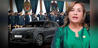 Gobierno entrega camionetas Audi y autos de lujo de más de S/17 millones a altos mandos PNP Gobierno entrega camionetas Audi y autos de lujo de más de S/17 millones a altos mandos PNP