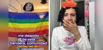 Influencer Valentino sorprende a sus seguidores al despedirse de la bandera de la comunidad LGBTQI+: "Siempre los llevaré en mi corazón" Influencer Valentino sorprende a sus seguidores al despedirse de la bandera de la comunidad LGBTQI+: "Siempre los llevaré en mi corazón"