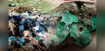 Geólogos descubren que los procesos naturales de la Tierra convierten la basura que desechamos en rocas Geólogos descubren que los procesos naturales de la Tierra convierten la basura que desechamos en rocas